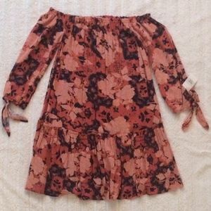 NWT Xhilaration Boho Off Shoulder Dress (XS)